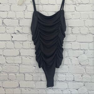 Le Lis Ruched Bodysuit